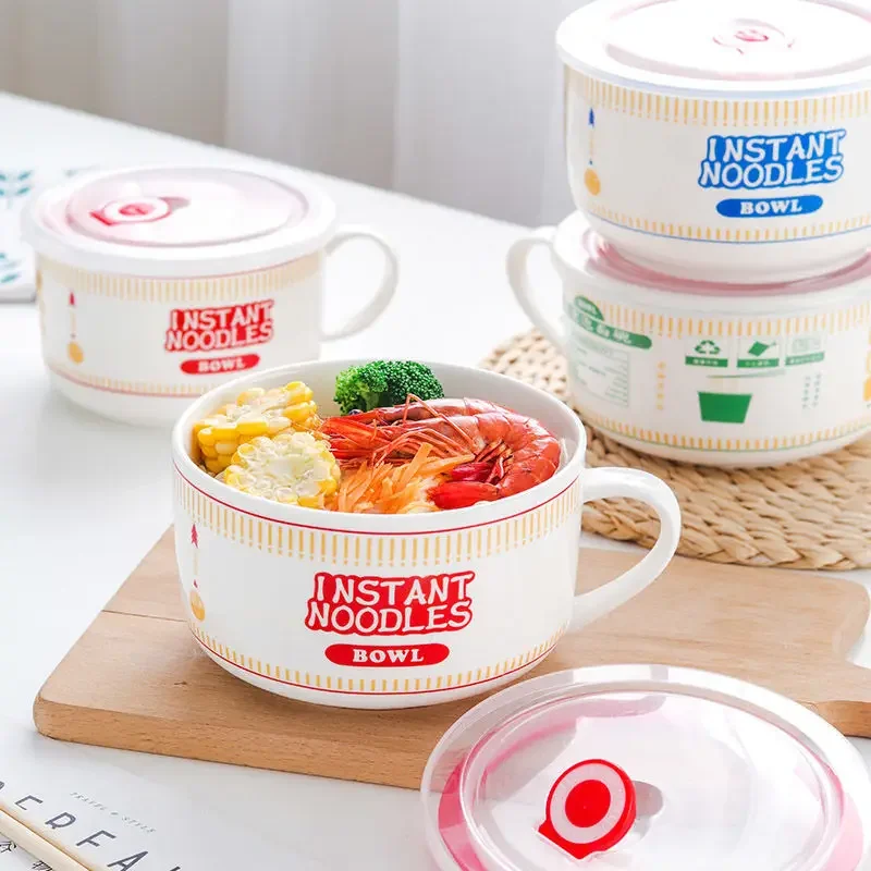 Matcha Bowl Chawan - Creativity Lid Ceramics Instant Noodle Porridge