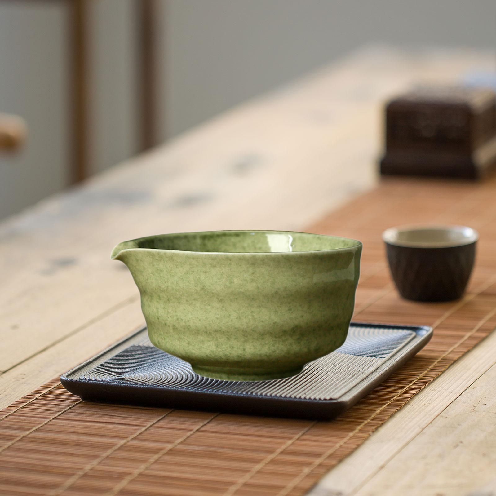 Ceramic Matcha Bowl with Spout - Matcha Bowl Chawan 评论和价格