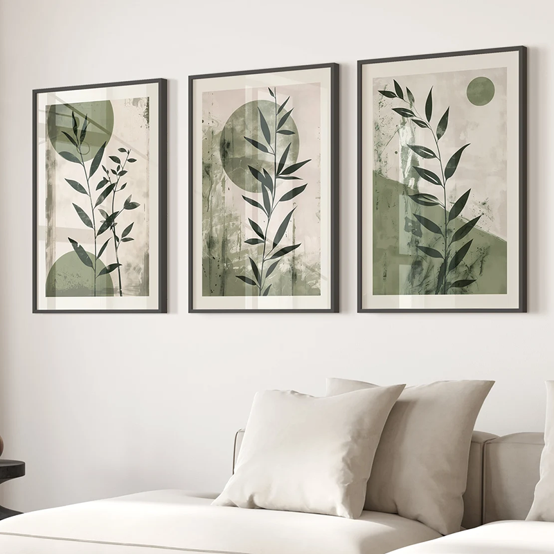 3PCS Japandi Wall Art Set   Mi - Japanese Minimalist Lifestyle 评论和价格