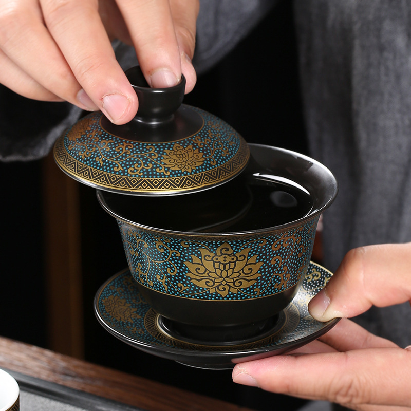 Chinese Teaset Classical Gaiwa - Matcha Bowl Chawan 评论和价格