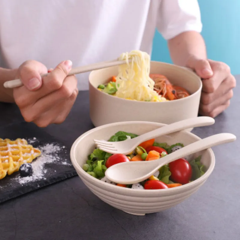 Large Capacity Wheat Straw Ric - Matcha Bowl Chawan 评论和价格